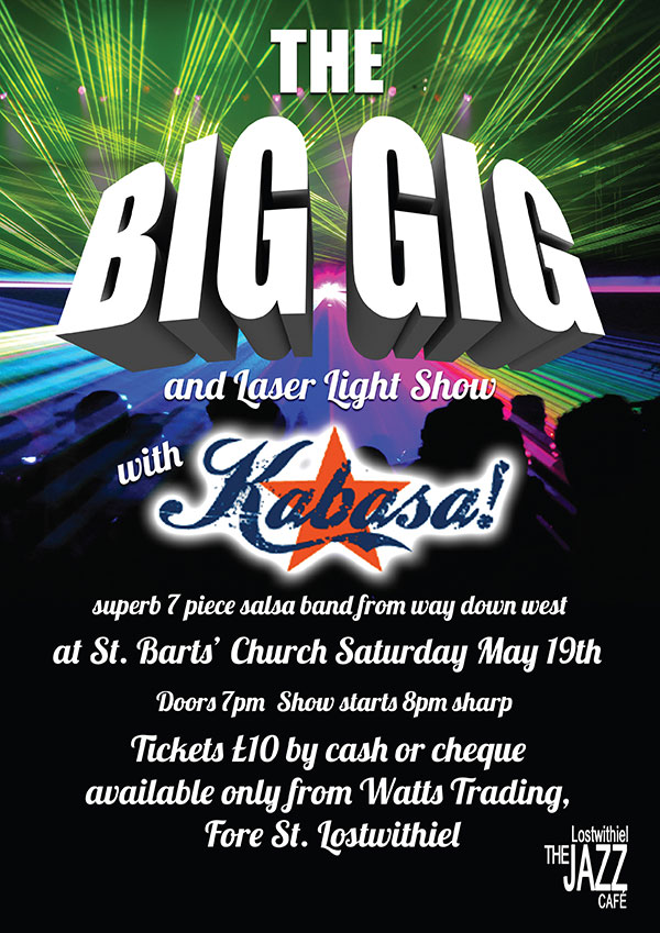 The Big Gig and laser light show with Kabasa!