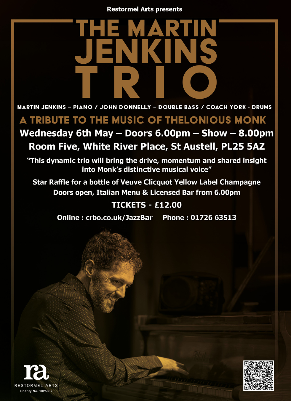 Martin Jenkins Trio May 2026